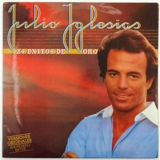 Пластинка Julio Iglesias 24 exitos de oro